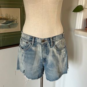 Polo Ralph Lauren distressed shorts